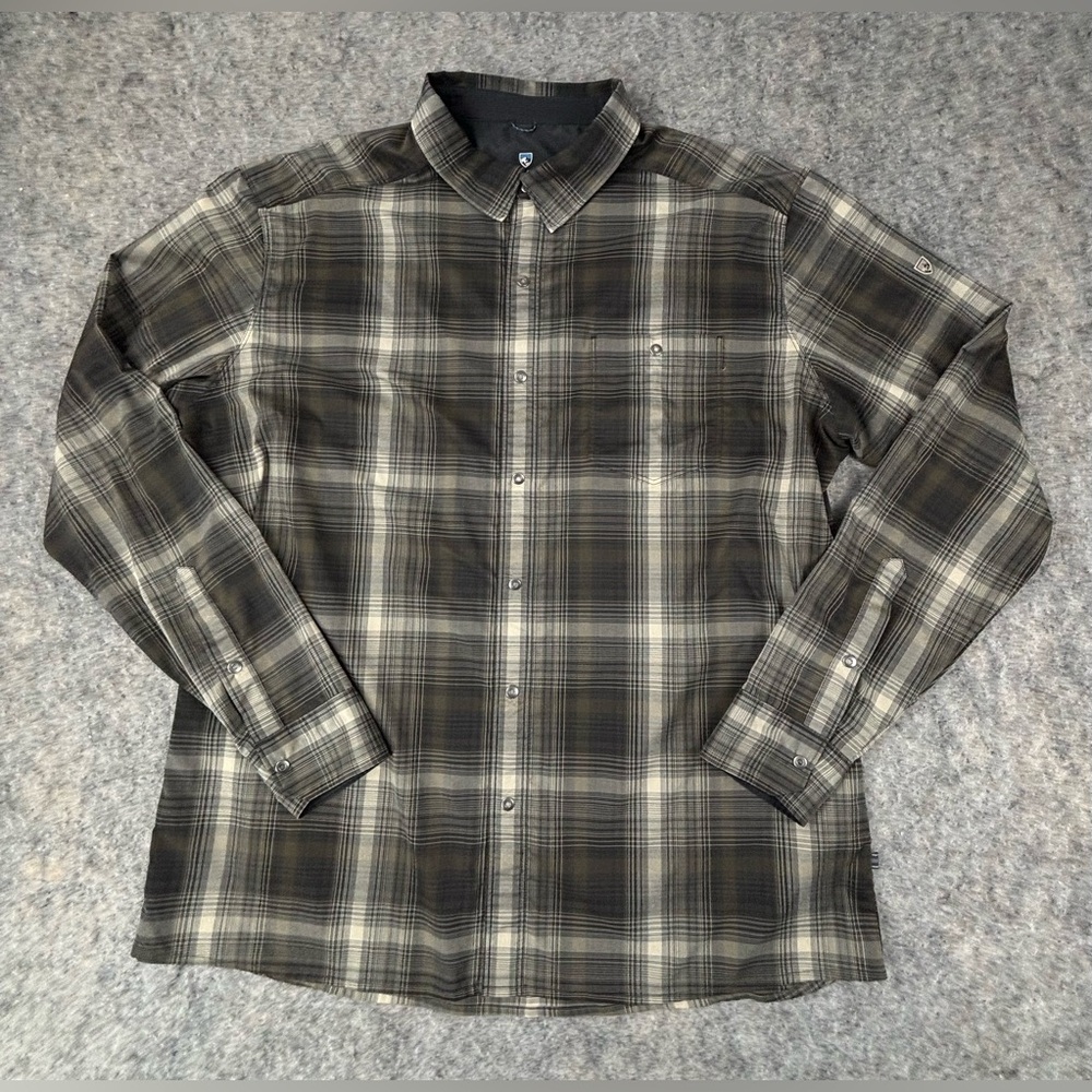 KÜHL | Response™ Lite | Plaid Long Sleeve‎ Shirt | Men’s XL